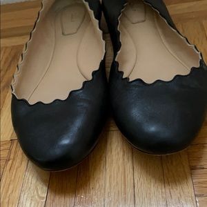 Chloe Scallop Flats